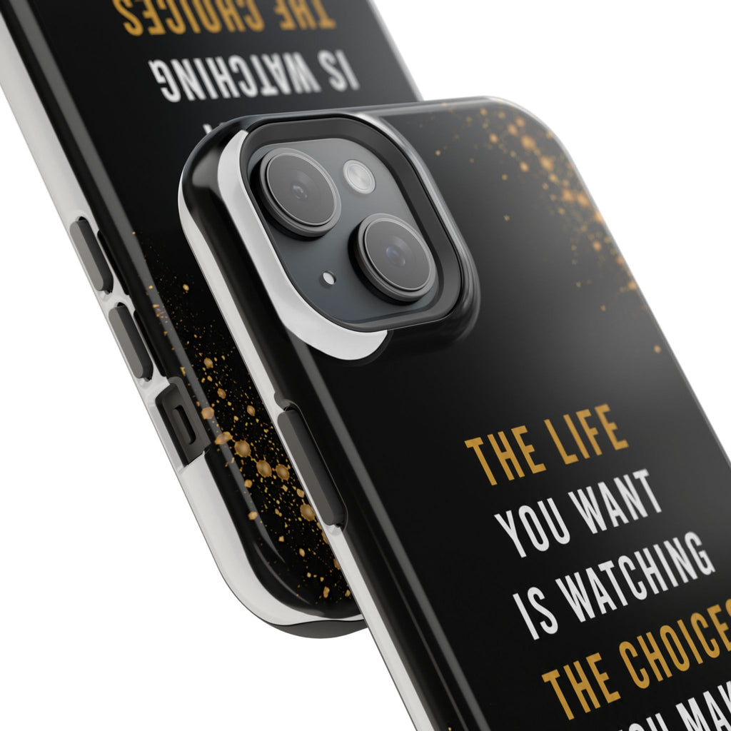 Motivational Quote Magnetic Phone Case