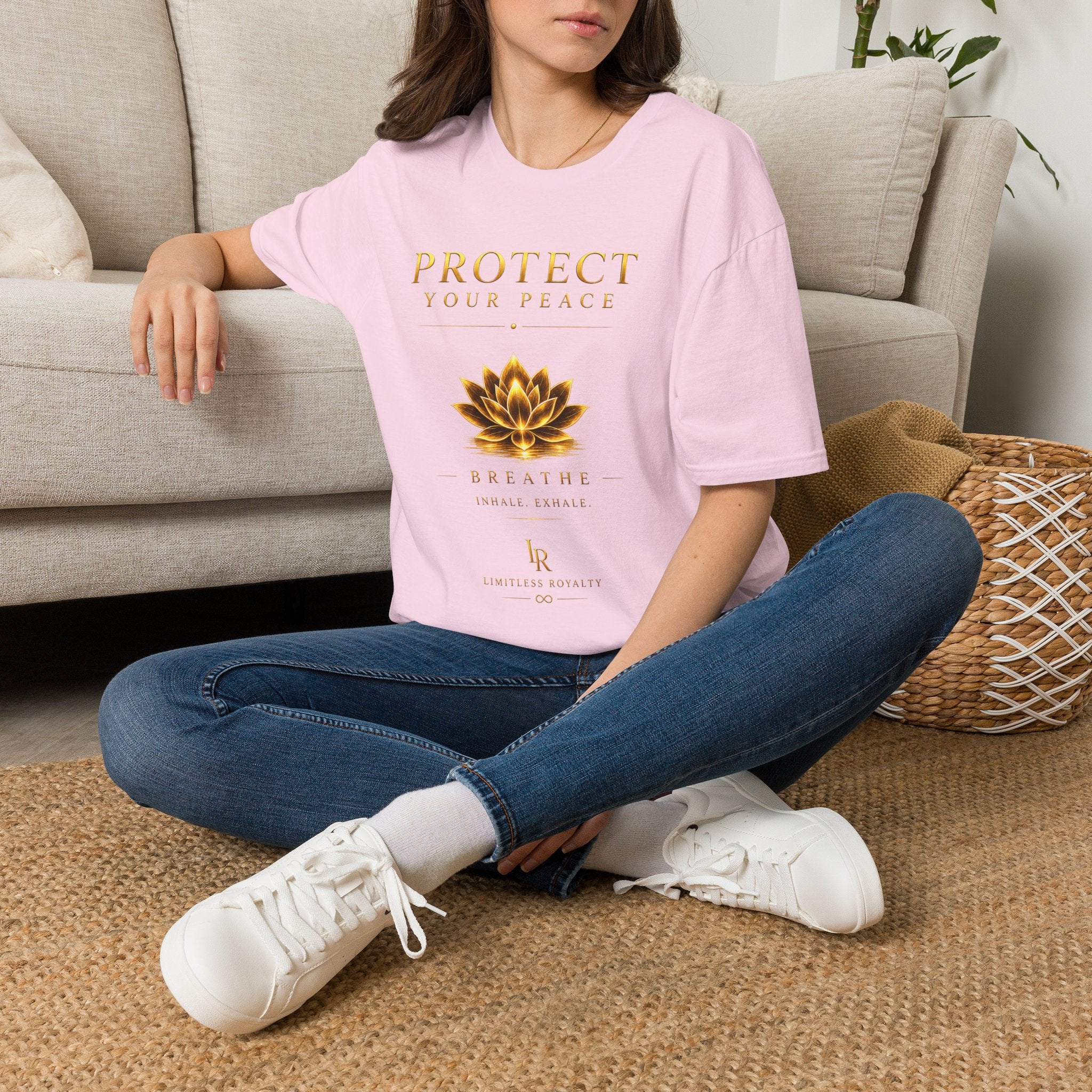 Mental health T-shirt "Protect your peace"