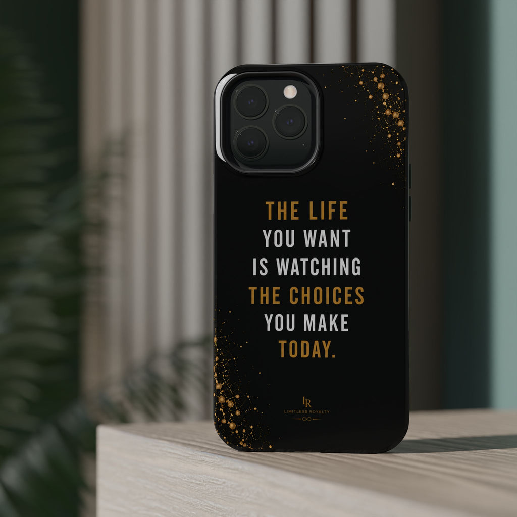 Motivational Quote Magnetic Phone Case