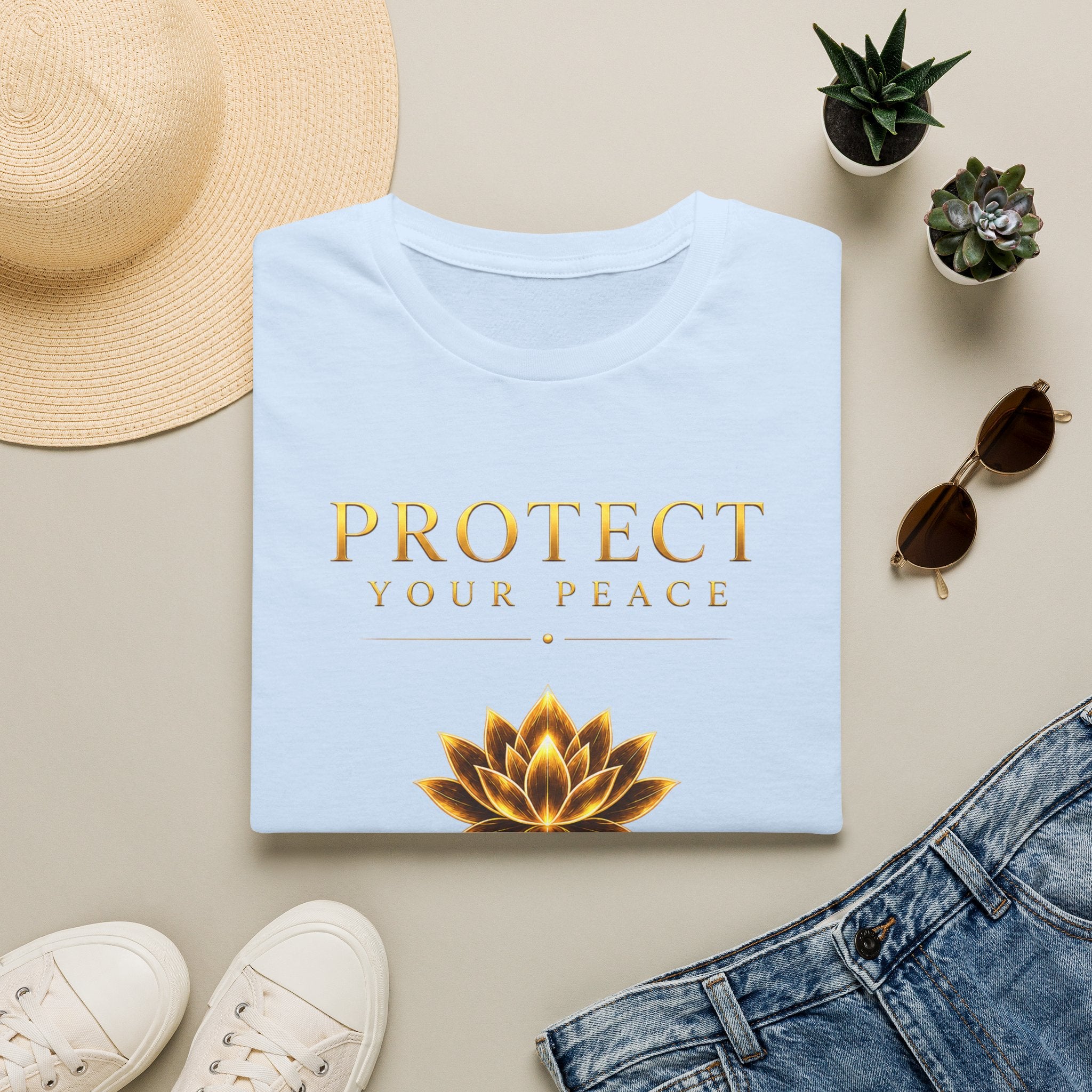 Mental health T-shirt "Protect your peace"