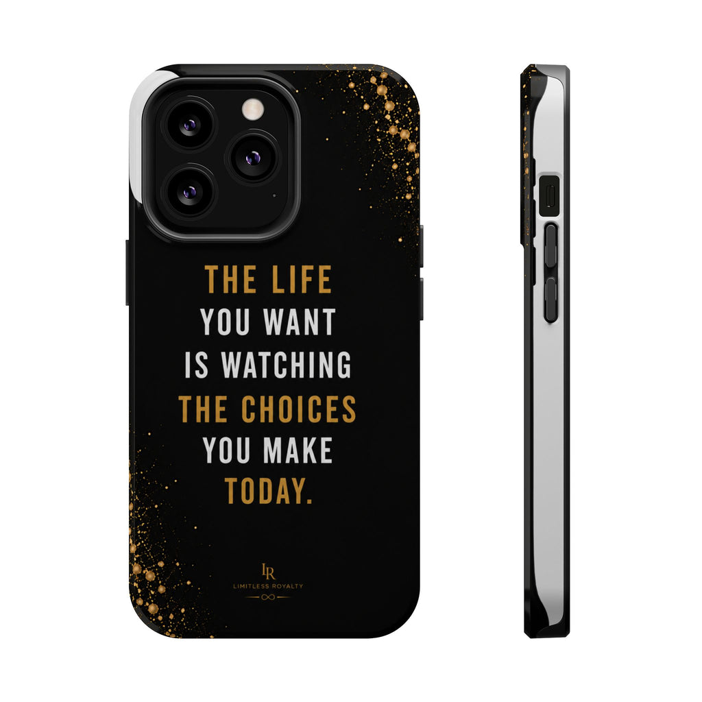 Motivational Quote Magnetic Phone Case