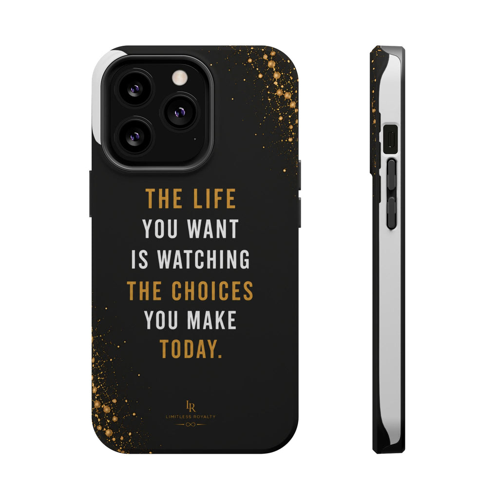 Motivational Quote Magnetic Phone Case