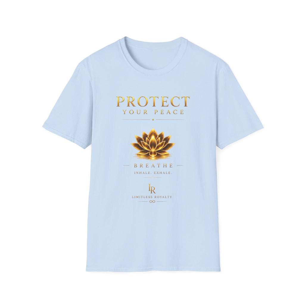 Mental health T-shirt "Protect your peace"
