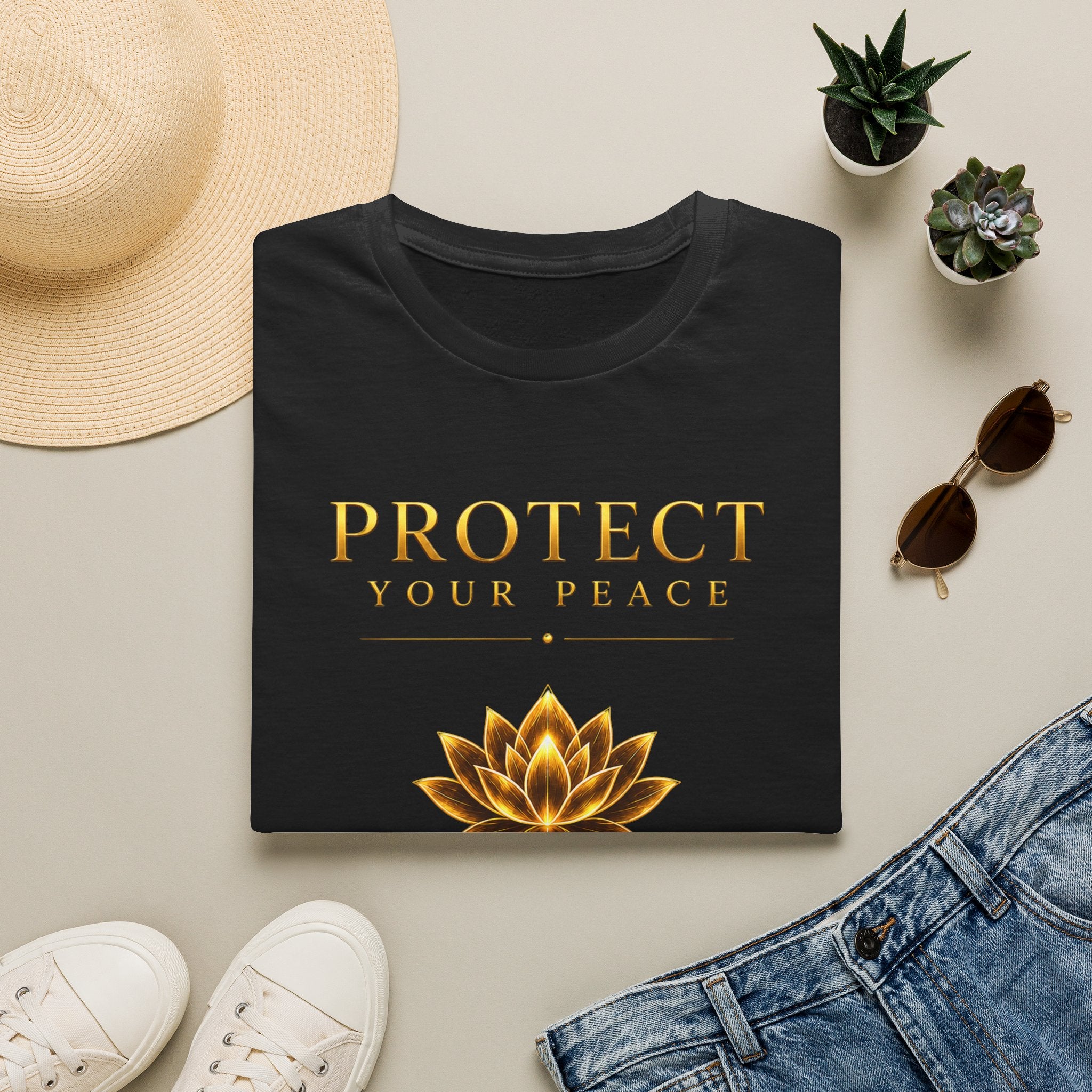 Mental health T-shirt "Protect your peace"