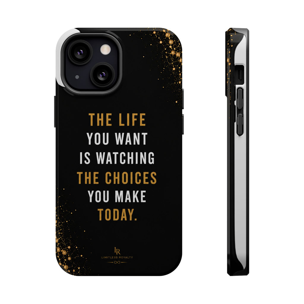 Motivational Quote Magnetic Phone Case