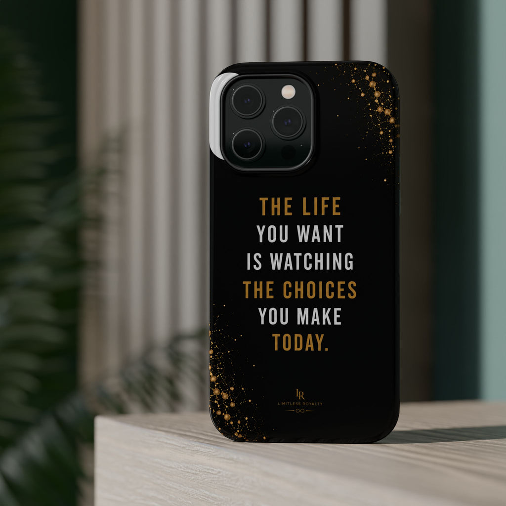 Motivational Quote Magnetic Phone Case