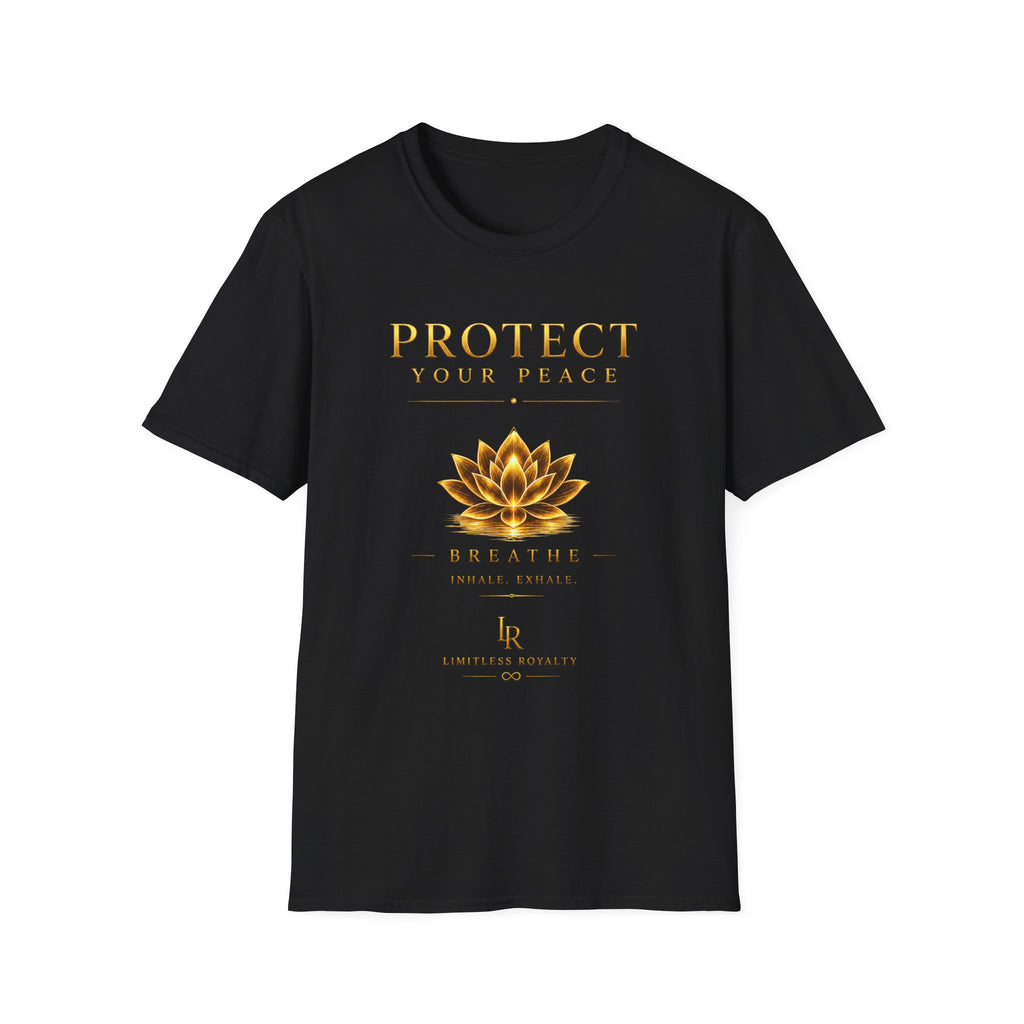 Mental health T-shirt "Protect your peace"