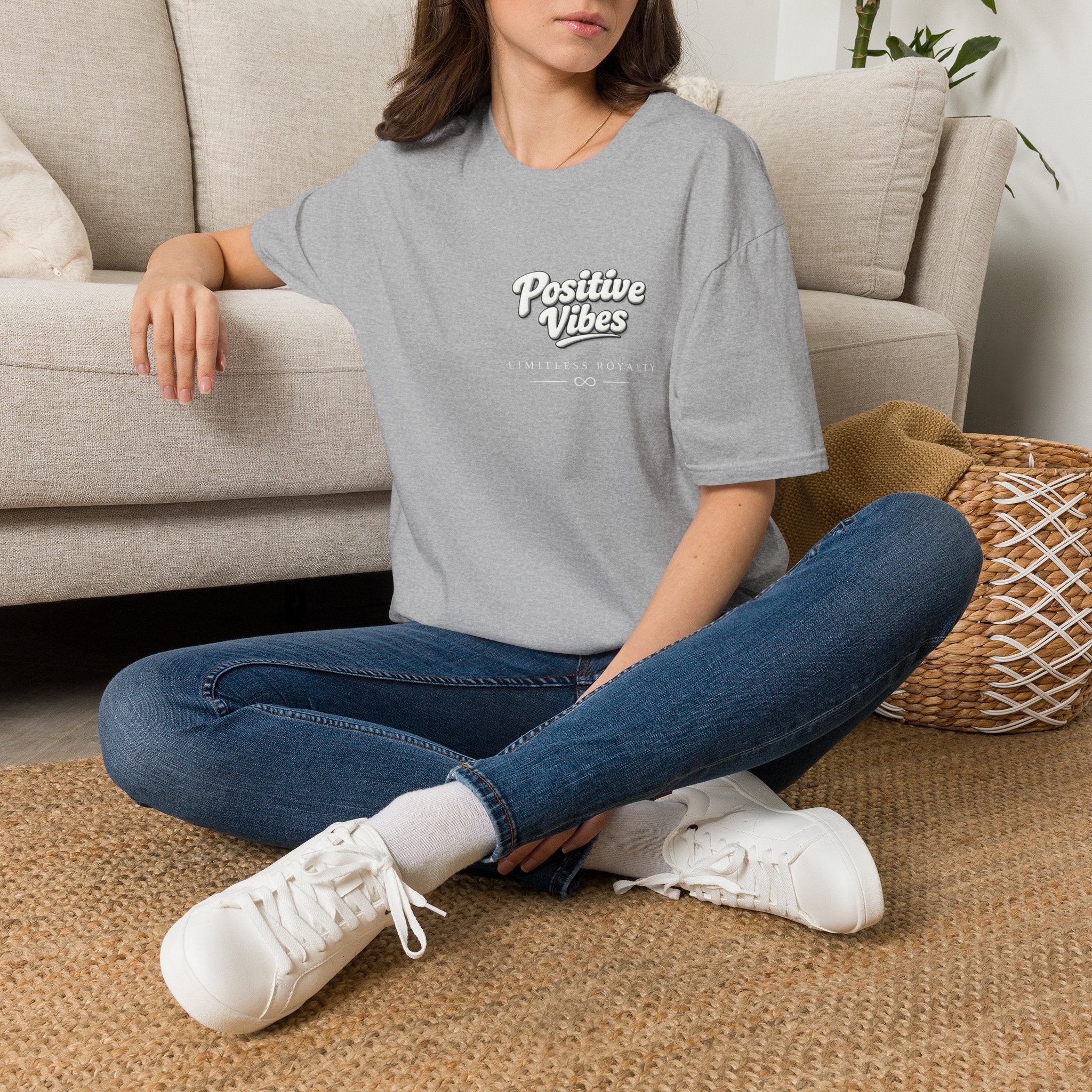 Positive Vibes Premium Graphic T-Shirt | Limitless Royalty