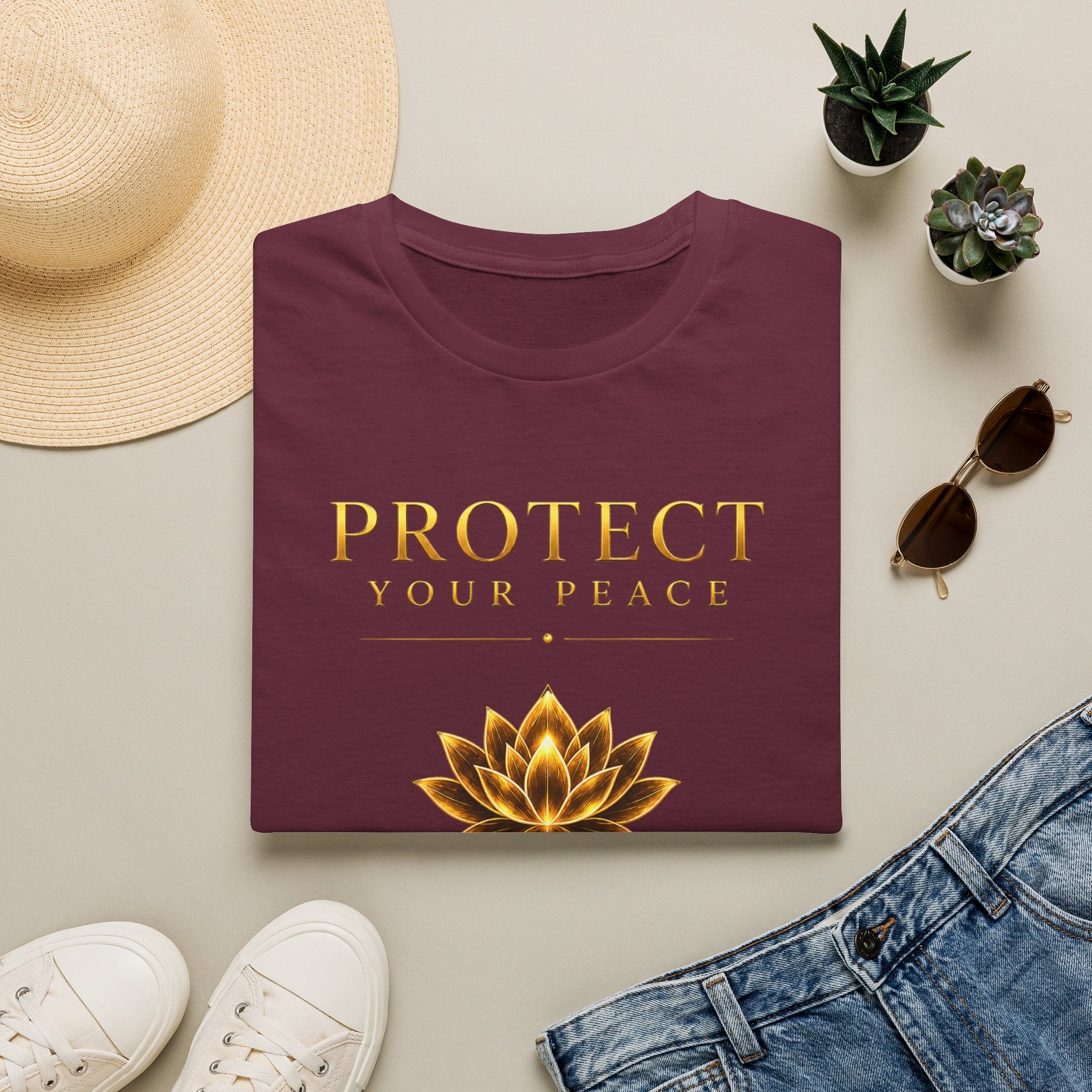 Mental health T-shirt "Protect your peace"