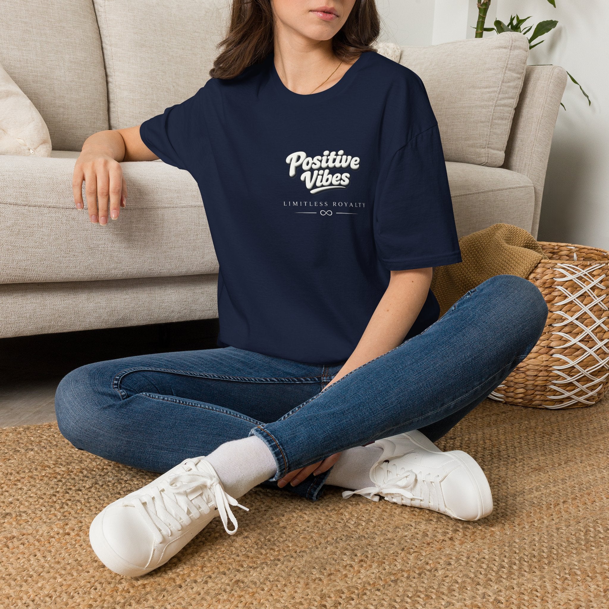 Positive Vibes Premium Graphic T-Shirt | Limitless Royalty