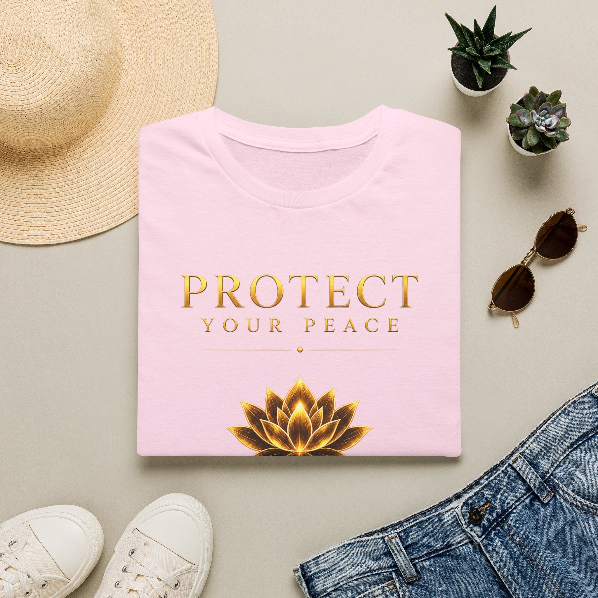 Mental health T-shirt "Protect your peace"