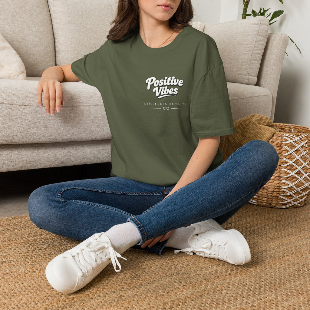 Positive Vibes Premium Graphic T-Shirt | Limitless Royalty