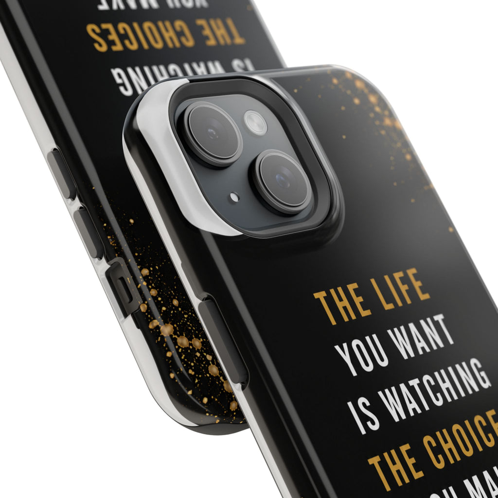 Motivational Quote Magnetic Phone Case