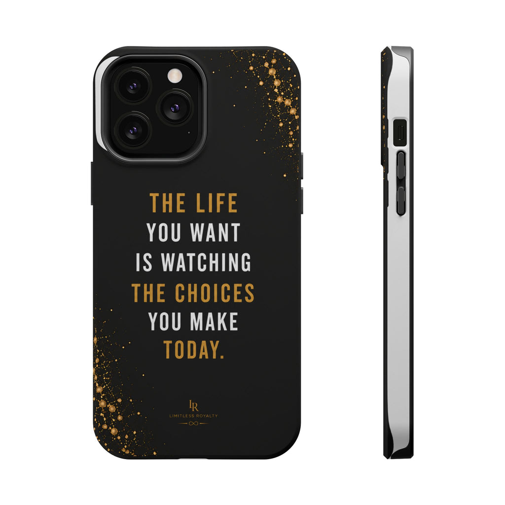 Motivational Quote Magnetic Phone Case