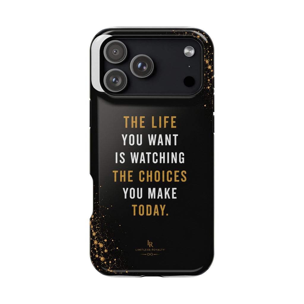 Motivational Quote Magnetic Phone Case