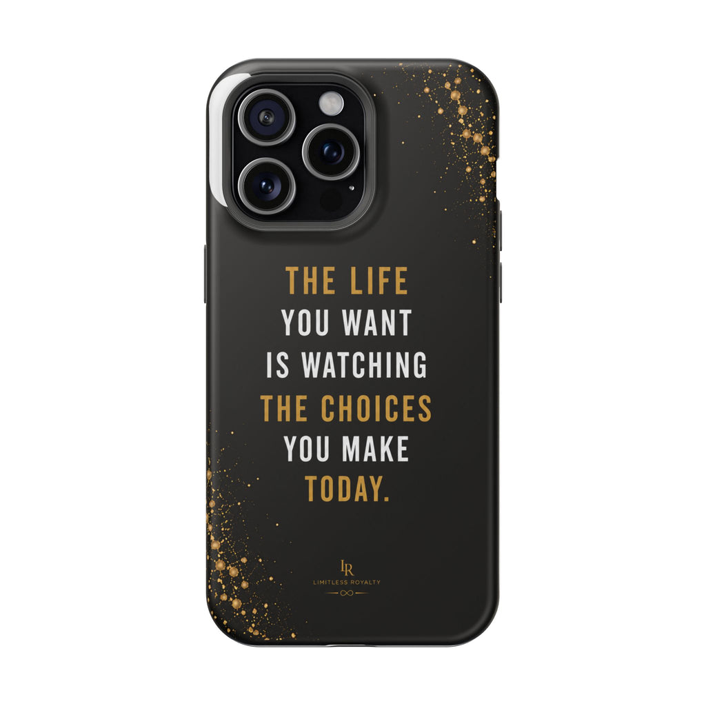 Motivational Quote Magnetic Phone Case