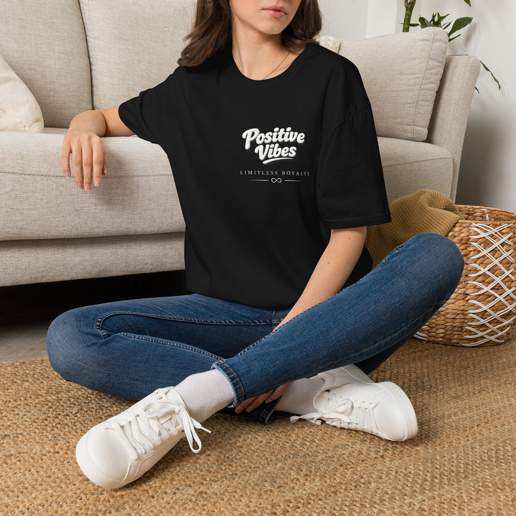 Positive Vibes Premium Graphic T-Shirt | Limitless Royalty