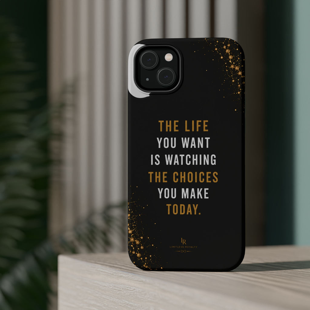 Motivational Quote Magnetic Phone Case