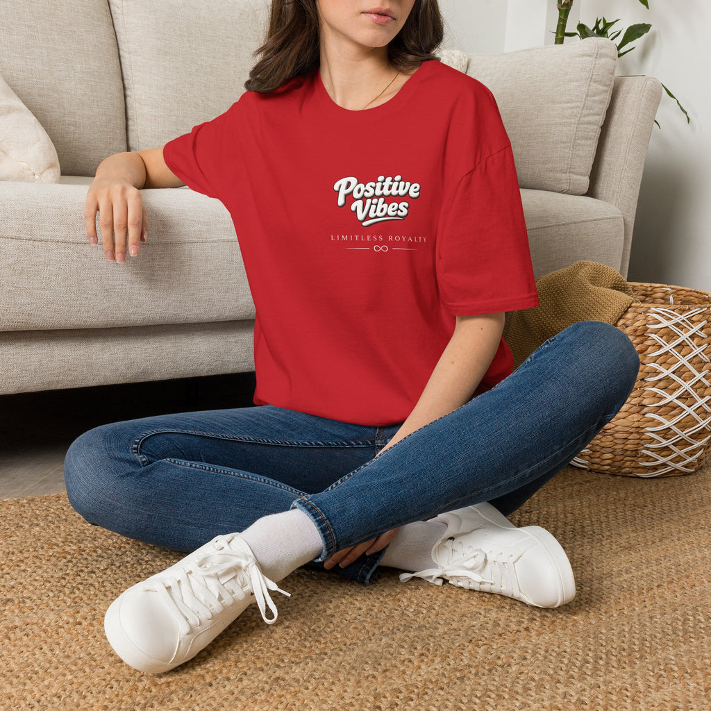Positive Vibes Premium Graphic T-Shirt | Limitless Royalty