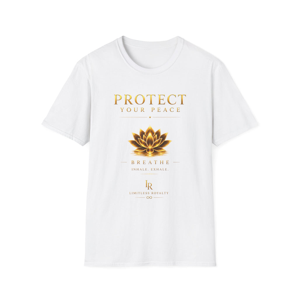 Mental health T-shirt "Protect your peace"