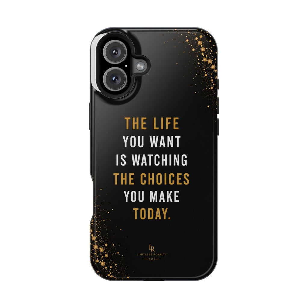 Motivational Quote Magnetic Phone Case