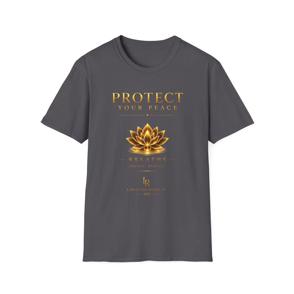 Mental health T-shirt "Protect your peace"
