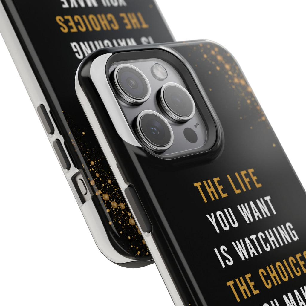 Motivational Quote Magnetic Phone Case