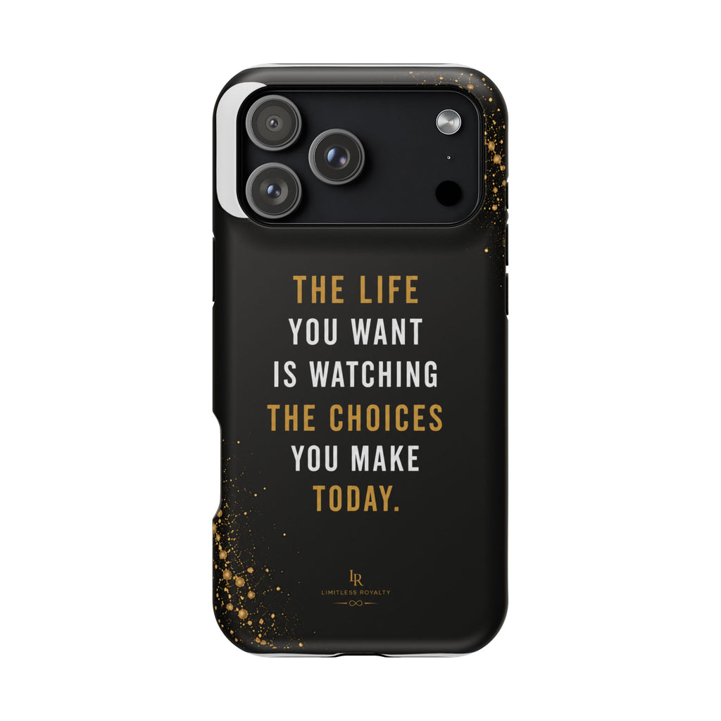 Motivational Quote Magnetic Phone Case