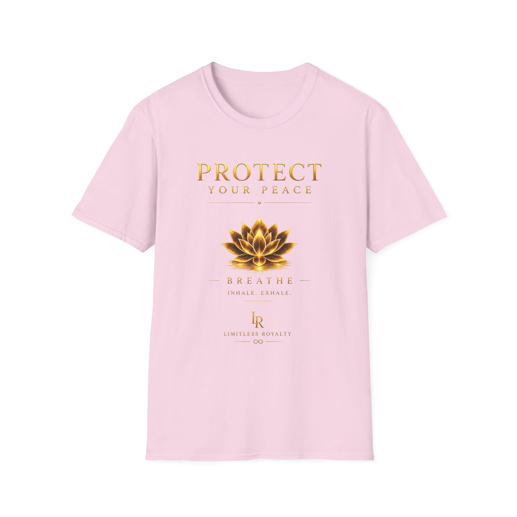 Mental health T-shirt "Protect your peace"