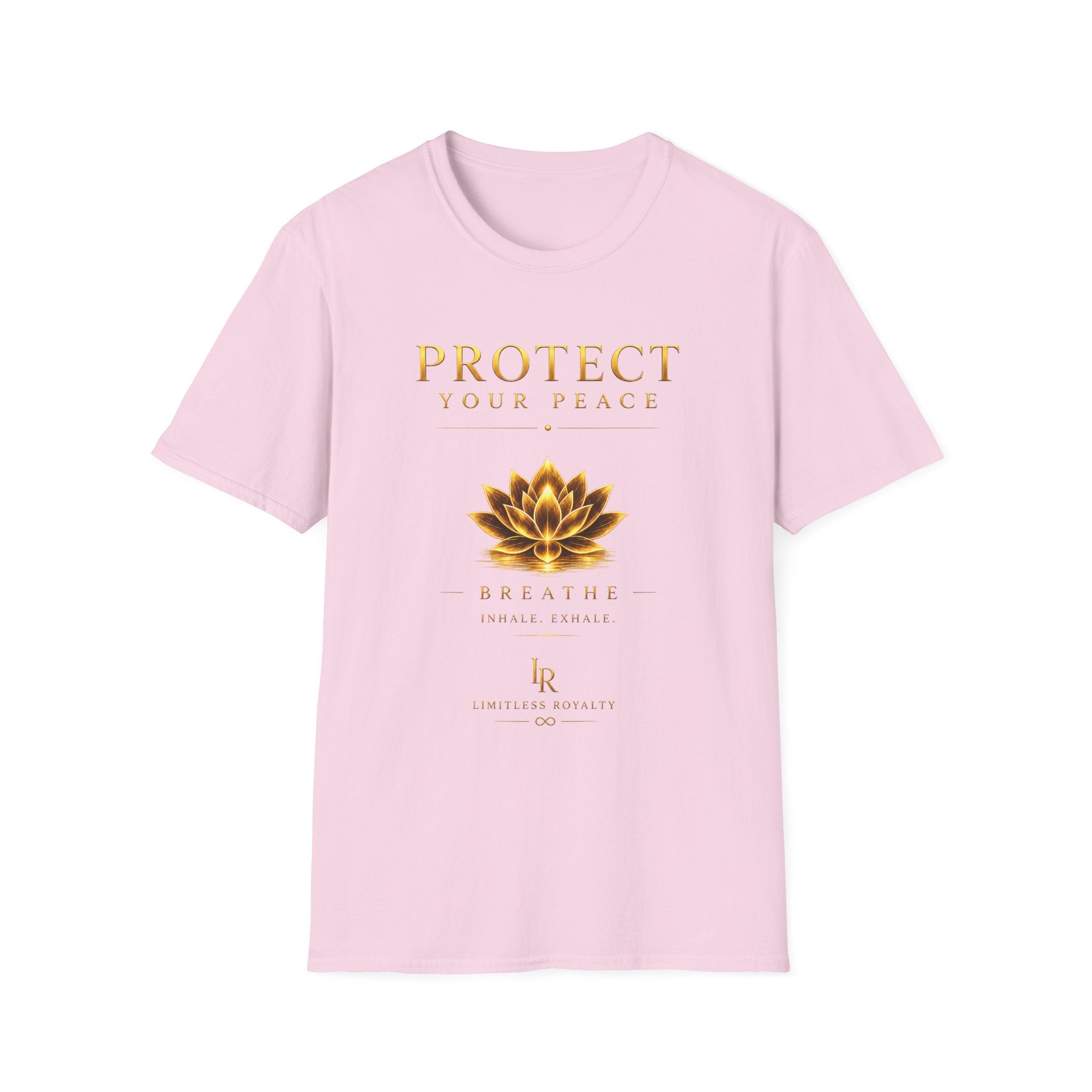 Mental health T-shirt "Protect your peace"