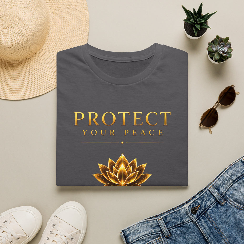 Mental health T-shirt "Protect your peace"
