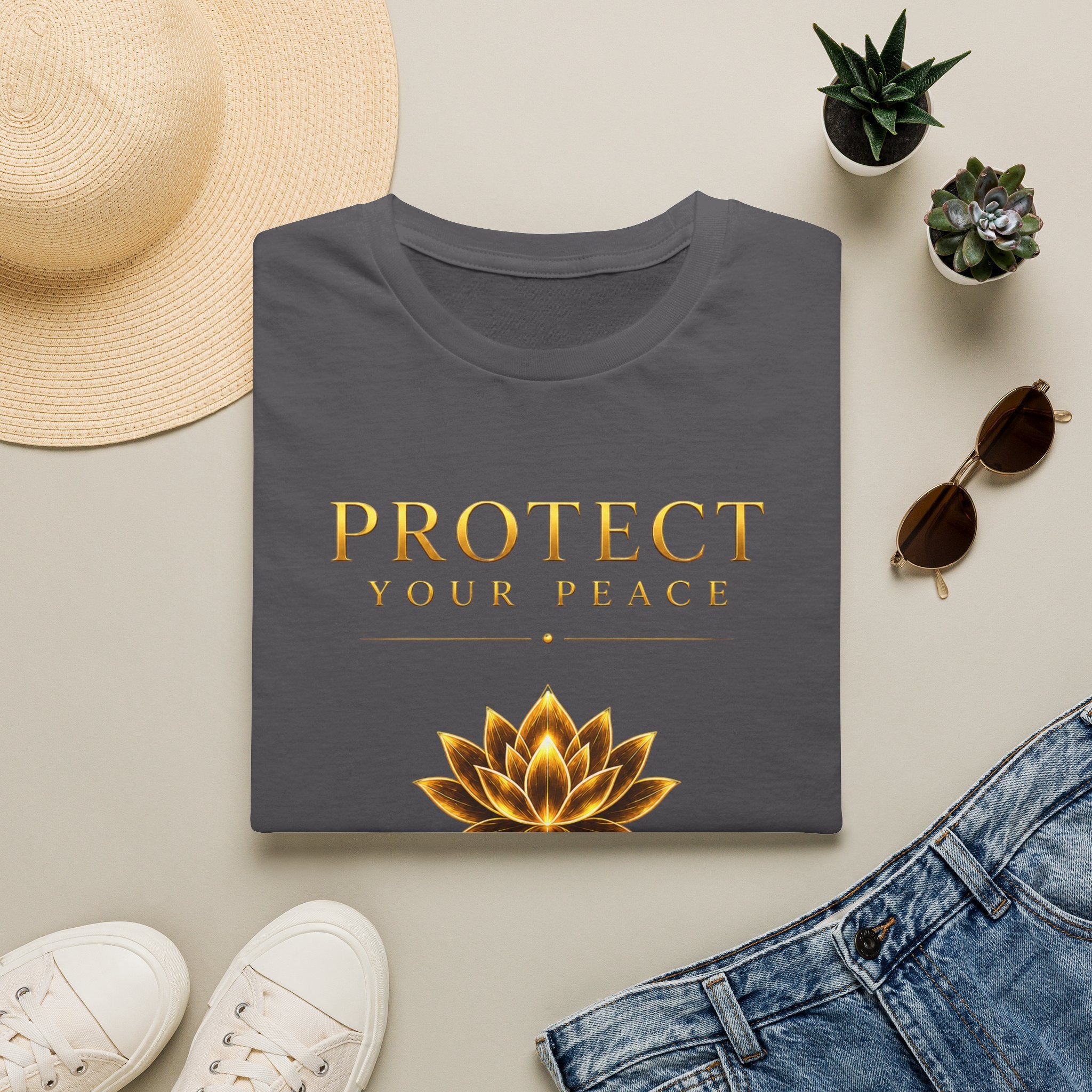 Mental health T-shirt "Protect your peace"