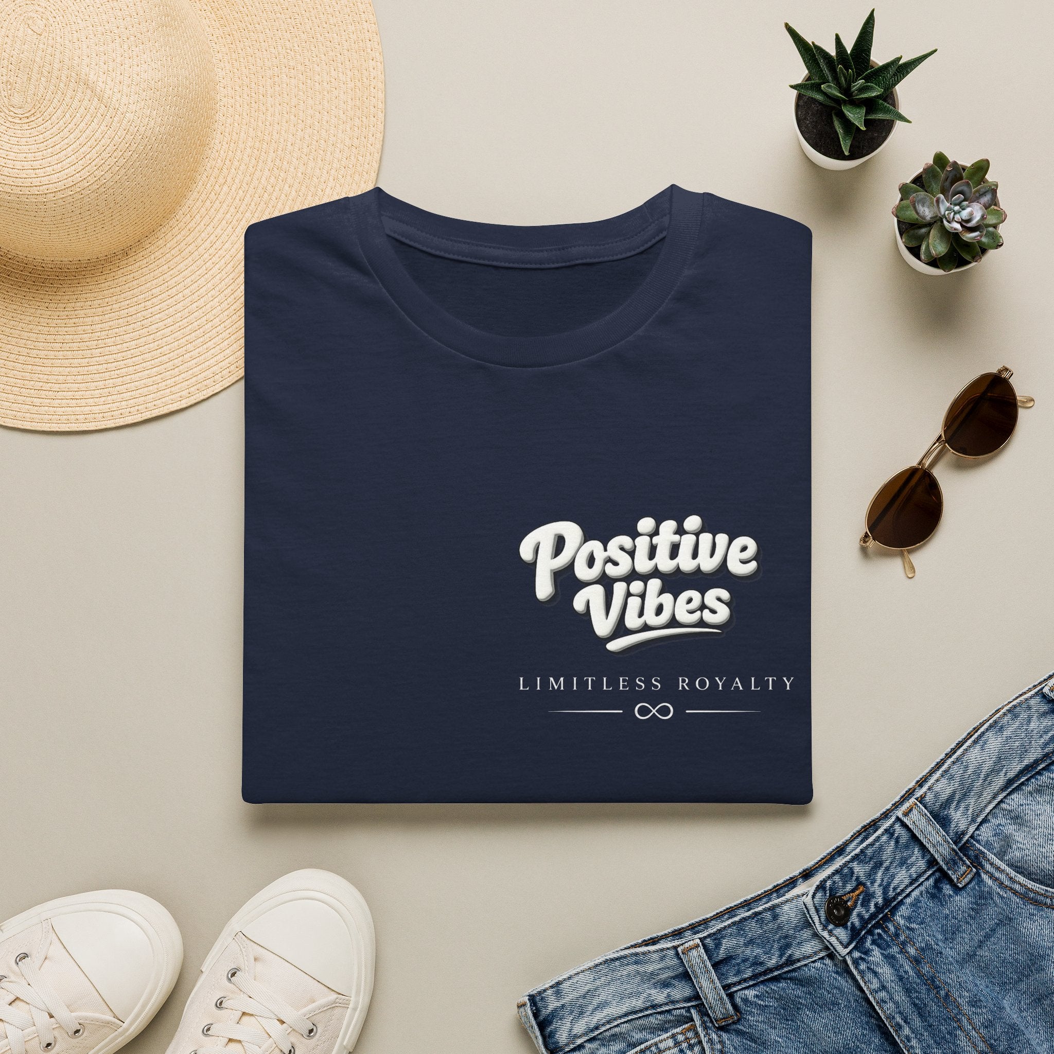 Positive Vibes Premium Graphic T-Shirt | Limitless Royalty