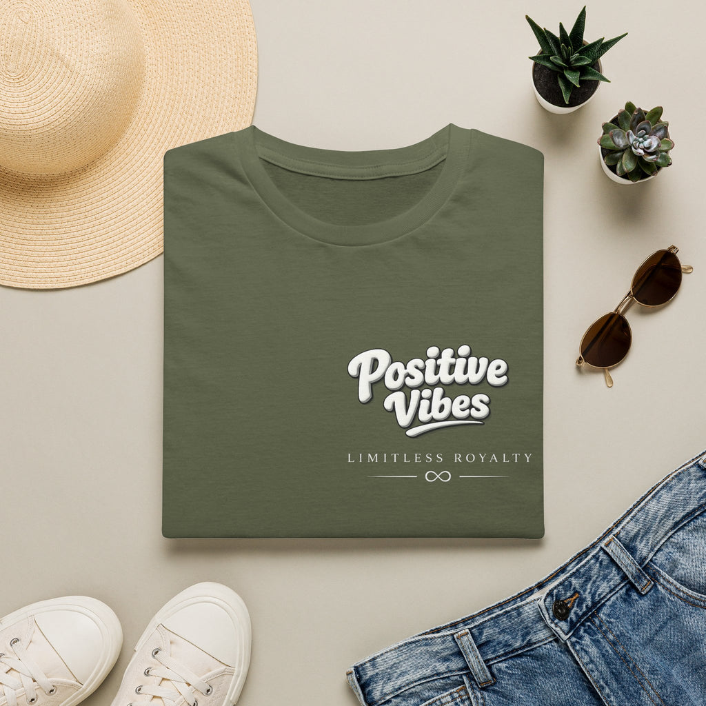 Positive Vibes Premium Graphic T-Shirt | Limitless Royalty