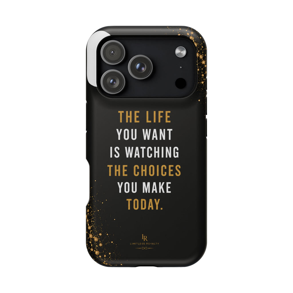 Motivational Quote Magnetic Phone Case