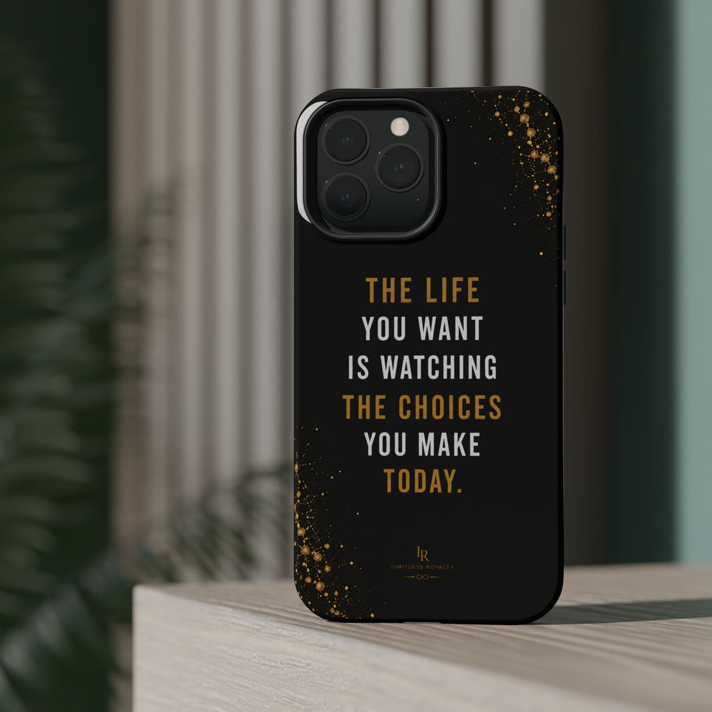 Motivational Quote Magnetic Phone Case