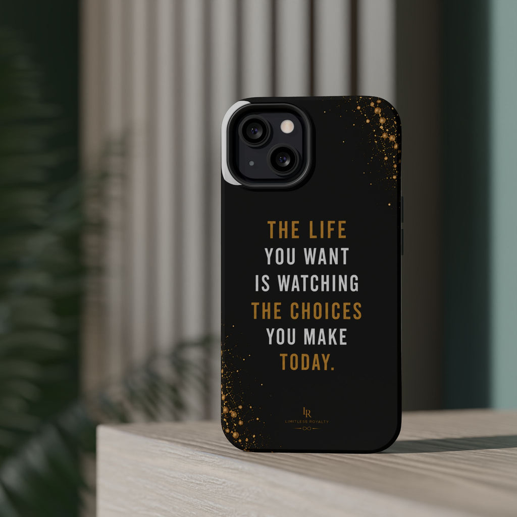 Motivational Quote Magnetic Phone Case