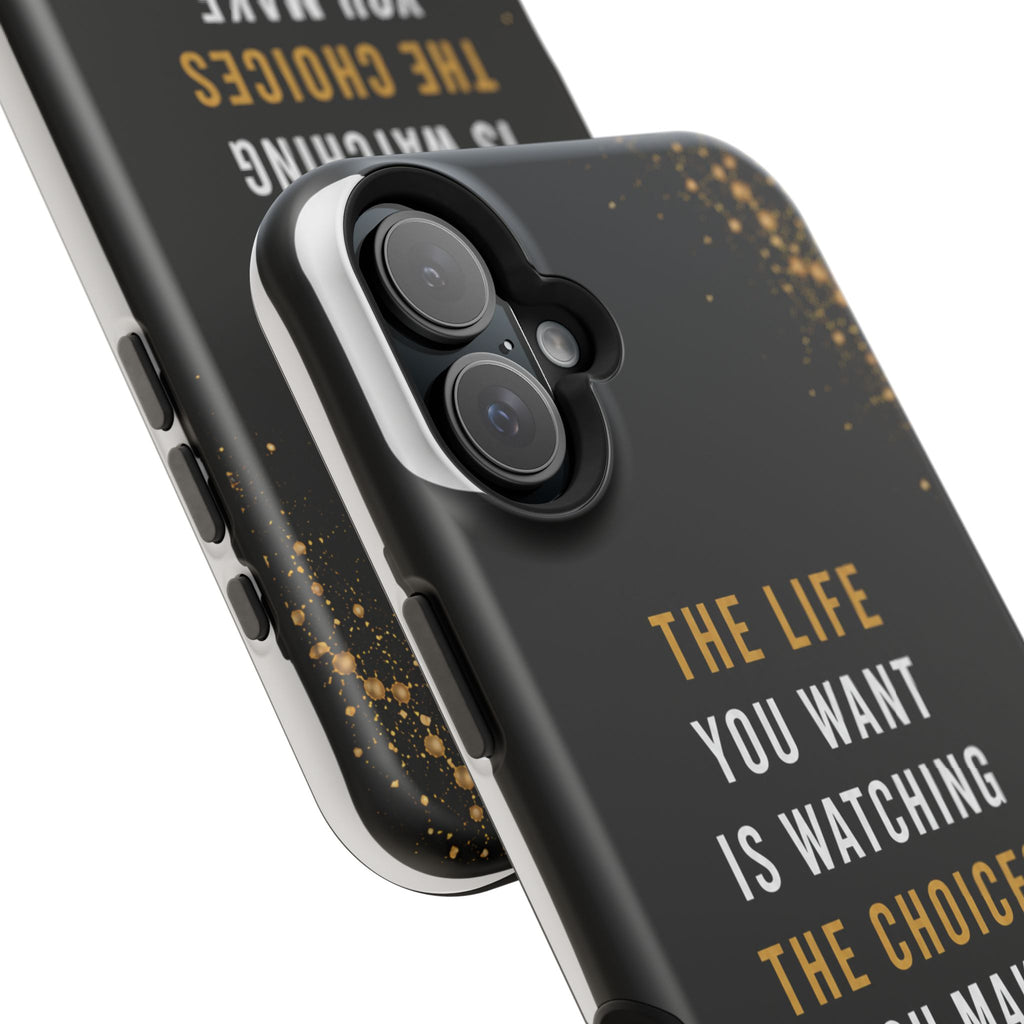 Motivational Quote Magnetic Phone Case