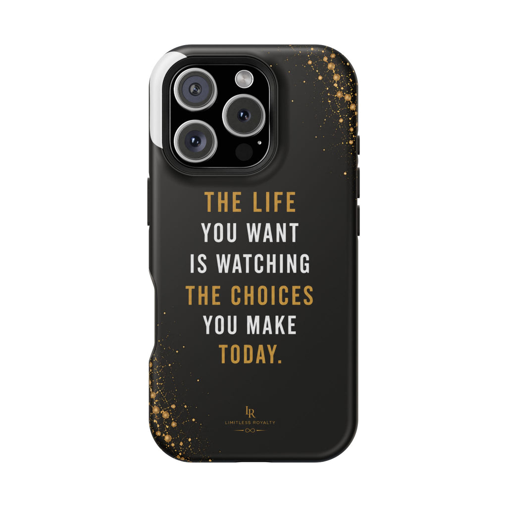Motivational Quote Magnetic Phone Case