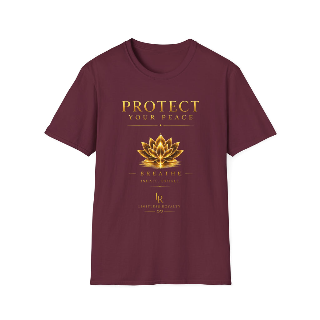 Mental health T-shirt "Protect your peace"