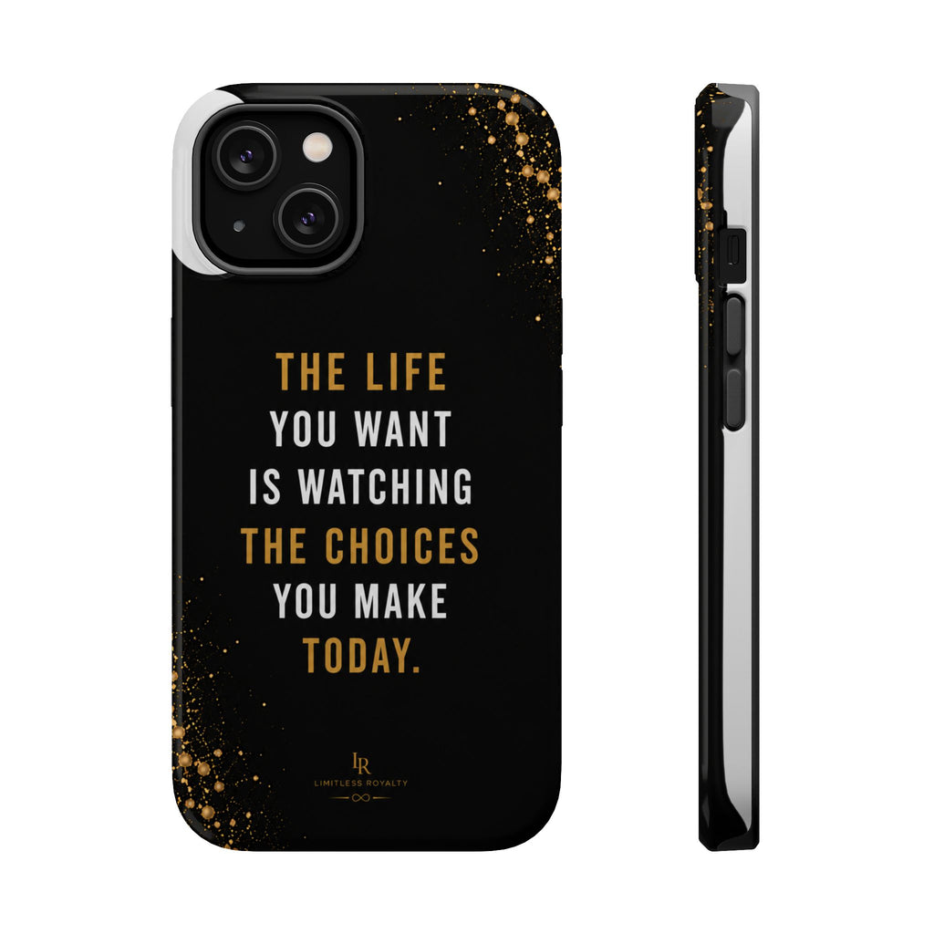 Motivational Quote Magnetic Phone Case