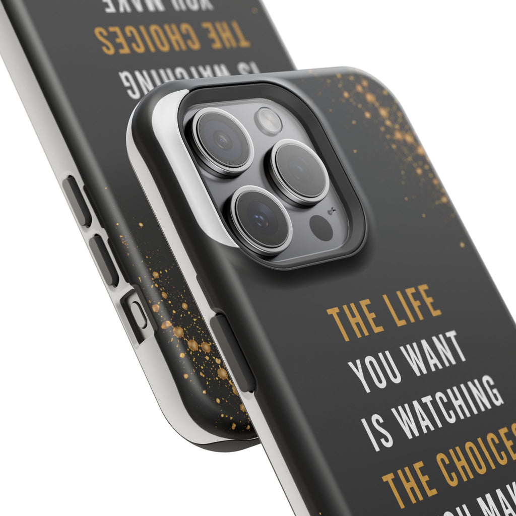 Motivational Quote Magnetic Phone Case