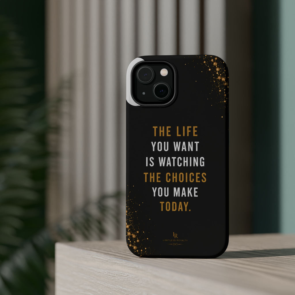 Motivational Quote Magnetic Phone Case
