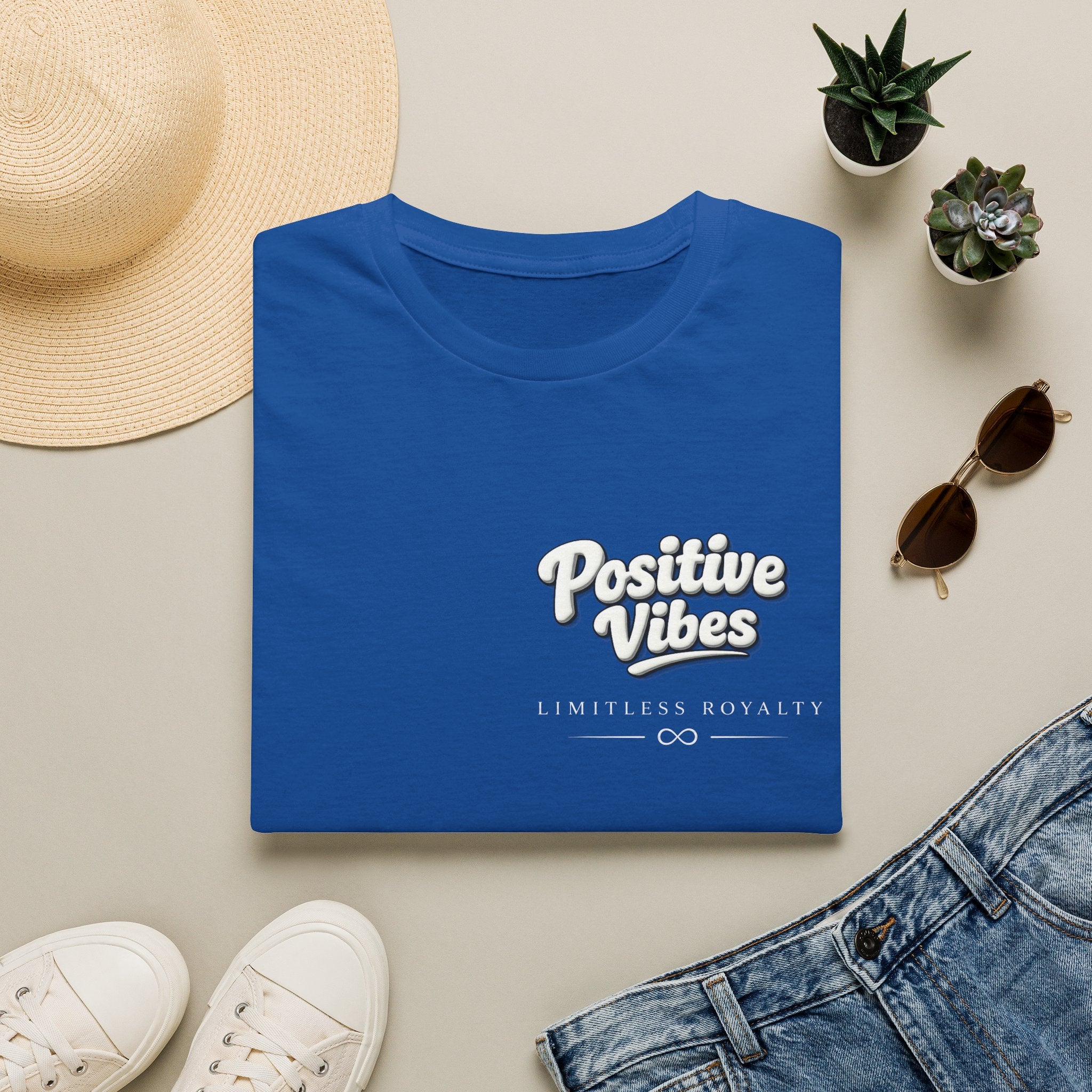 Positive Vibes Premium Graphic T-Shirt | Limitless Royalty