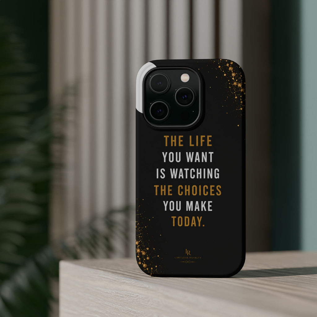 Motivational Quote Magnetic Phone Case