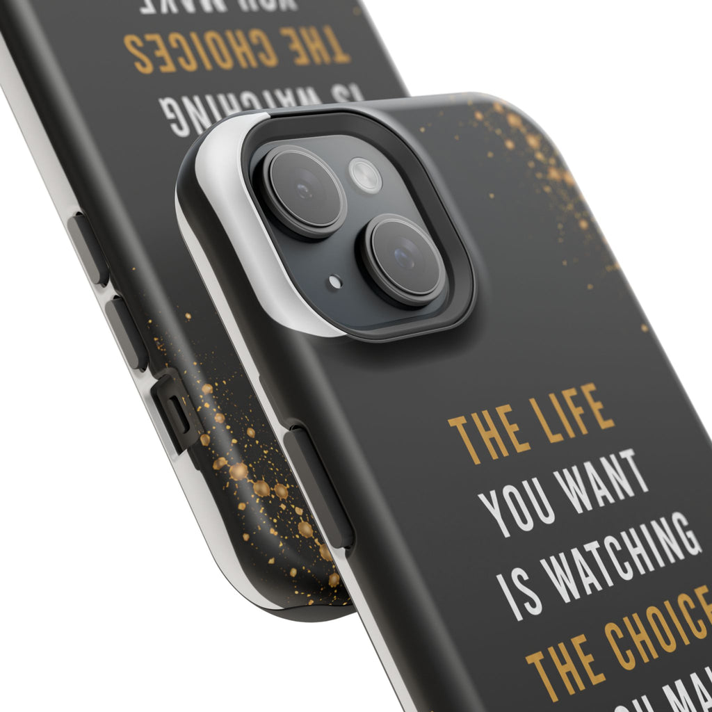 Motivational Quote Magnetic Phone Case