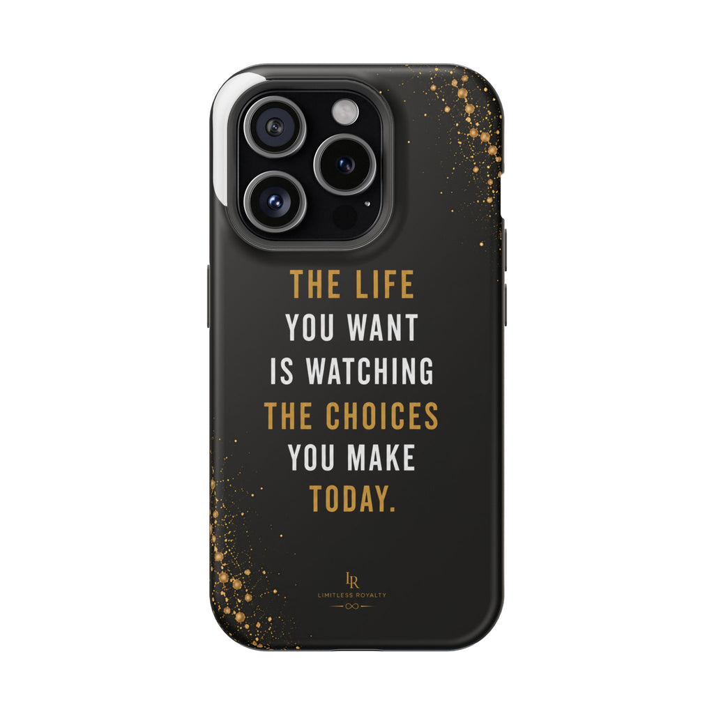 Motivational Quote Magnetic Phone Case