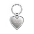 You Are Enough Inspirational Heart Keychain | Stainless Steel Motivational Gift