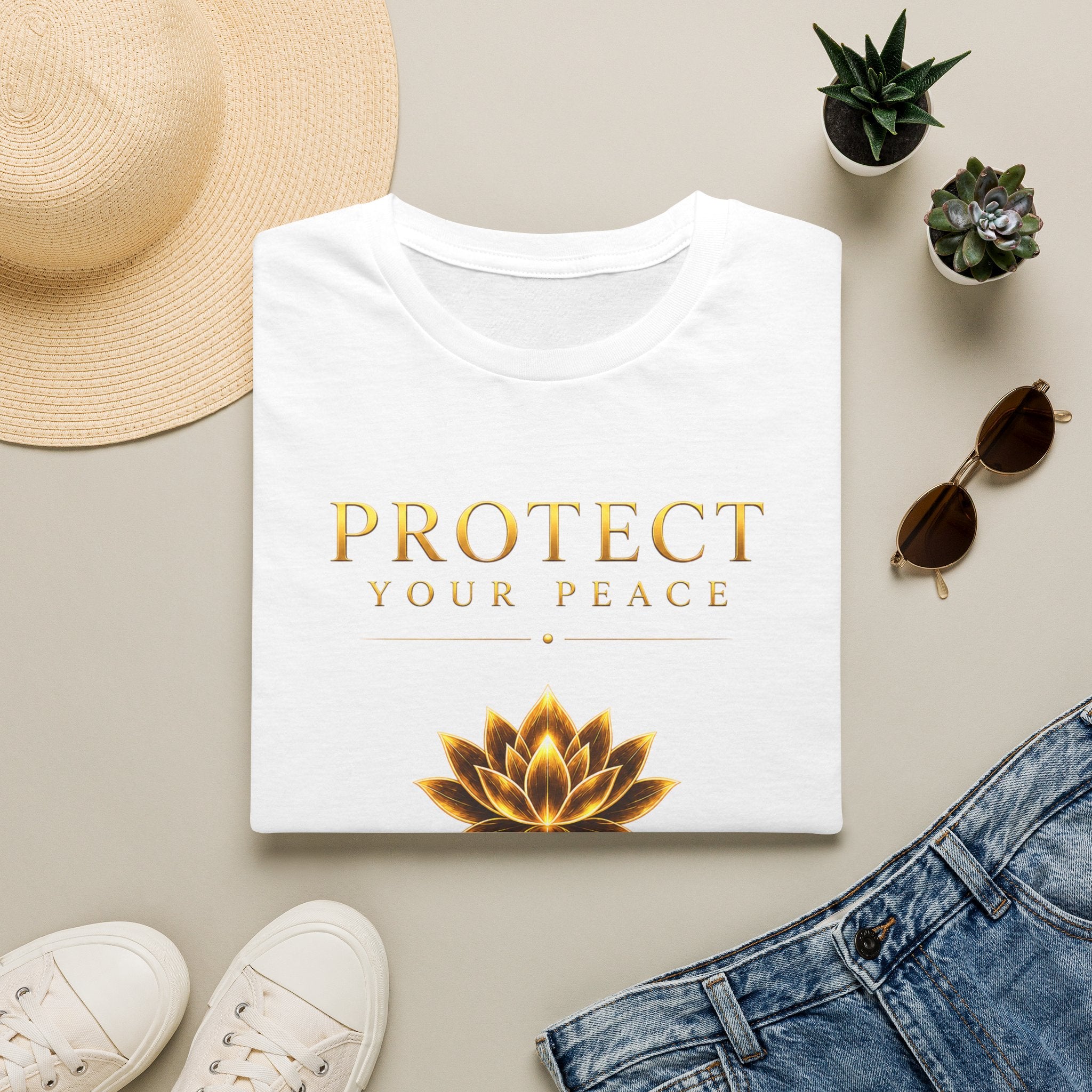 Mental health T-shirt "Protect your peace"